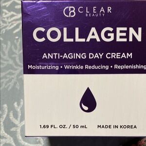 🎃NIB Collagen Anti-Aging Day Cream - Purple and White